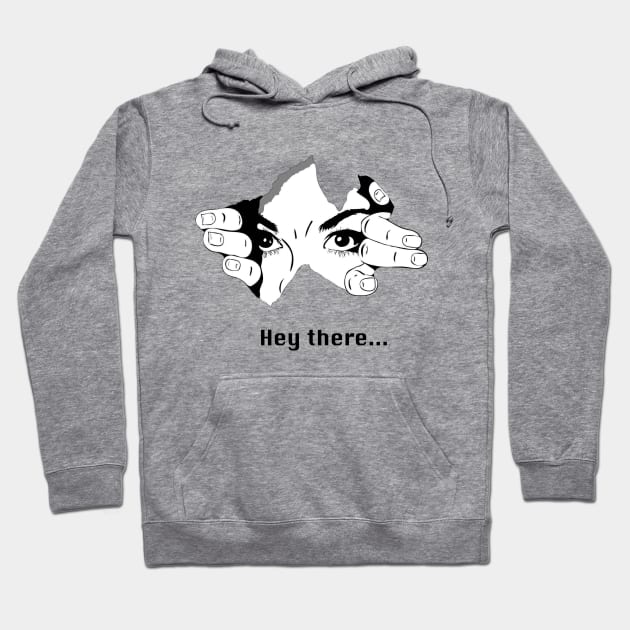 Hey There Hoodie by Dawn Star Designs